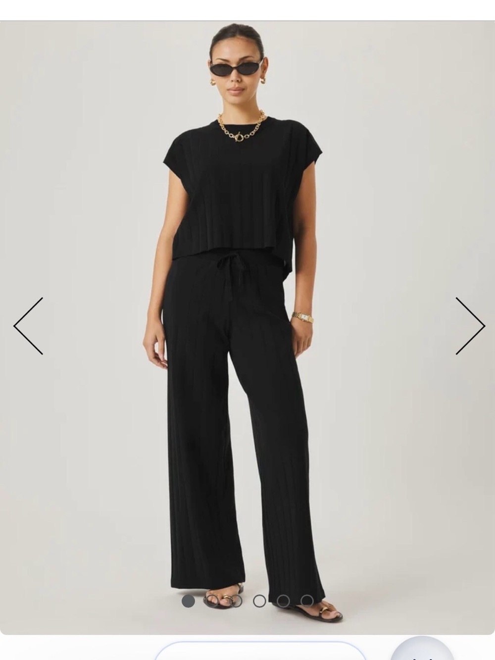 Splendid Black Short-Sleeve 2 piece set. Priced $286 NWT Size S so soft!